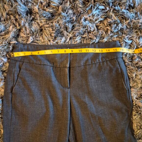 Sandro Paris Grey Low-Rise Flare Trousers - Picture 5 of 8